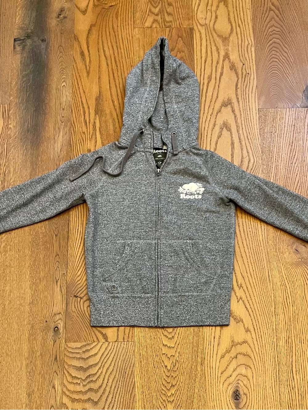 Women’s Salt and Pepper Zip Up Hoodie